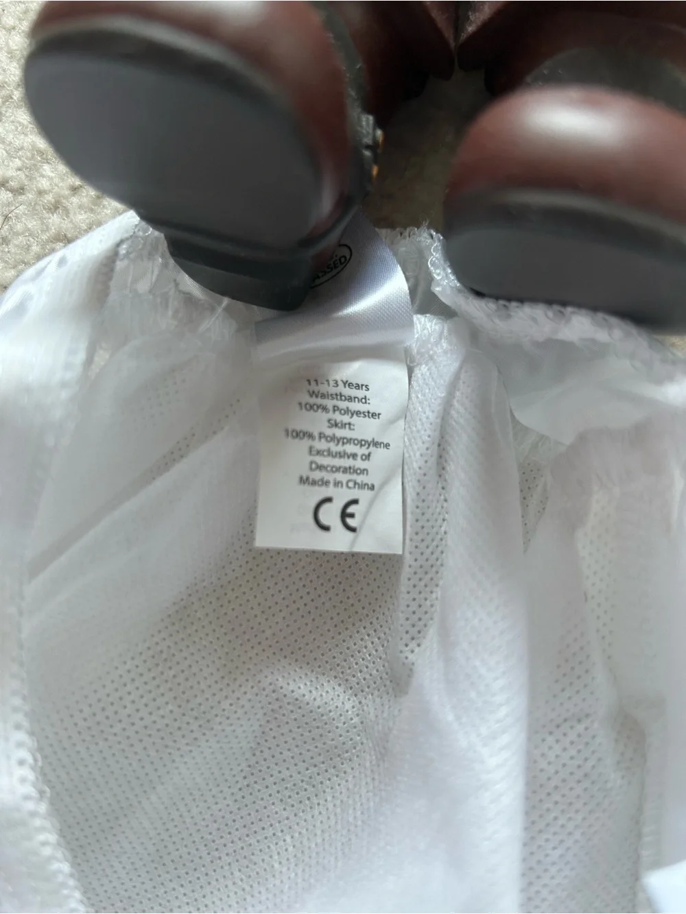 Little adventures classic fullness slip size 3XL 11-13 years white underskirt